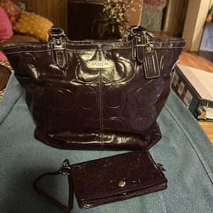 Coach purse used condition
